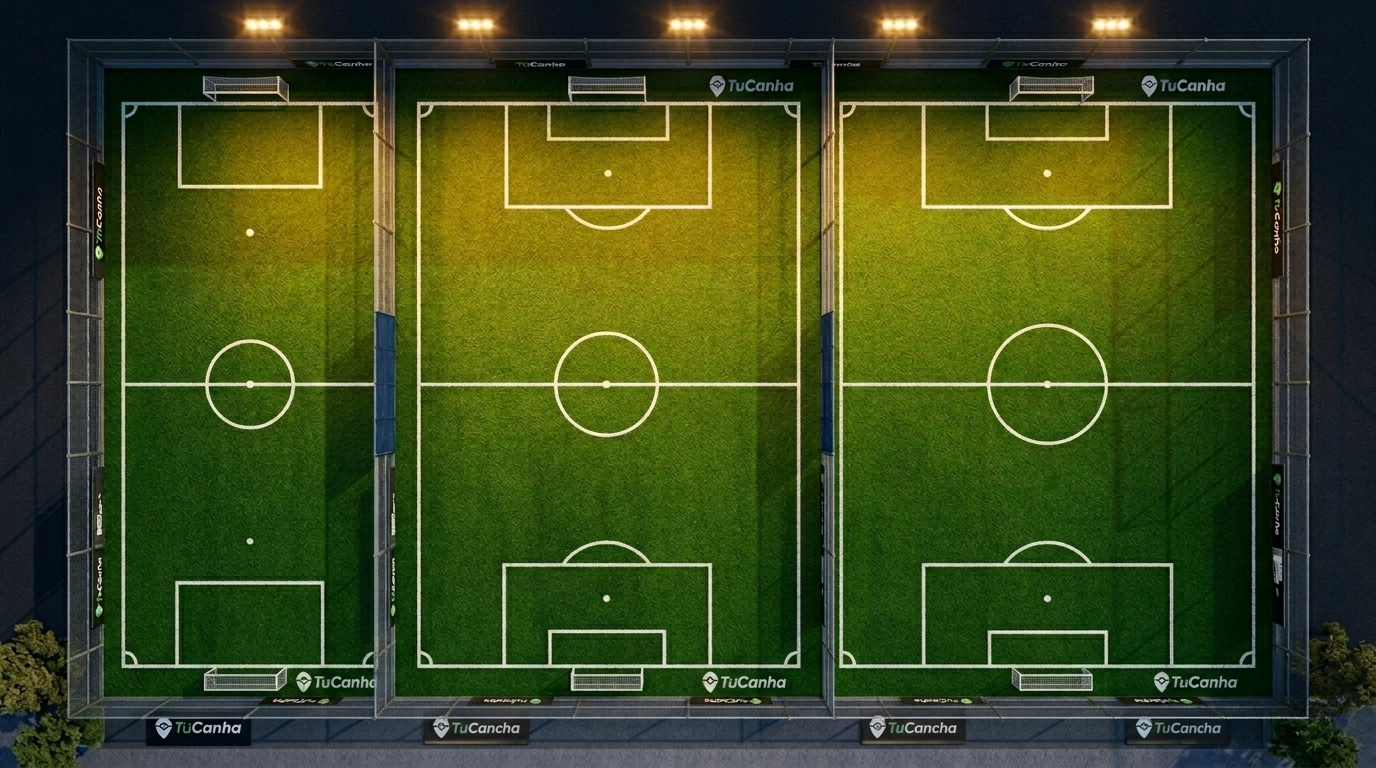 Diferencias entre cancha de fútbol 5, 7 y 11: cuál elegir