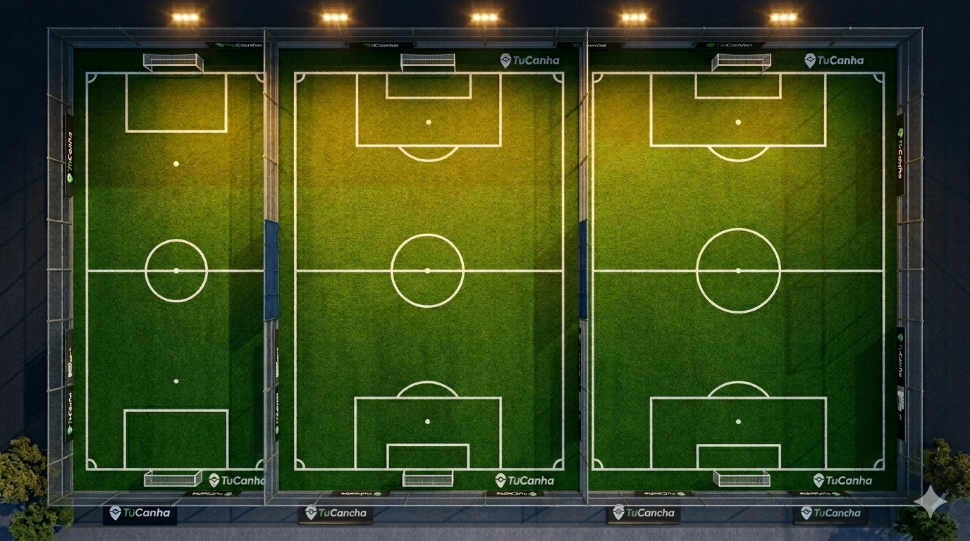 Diferencias entre cancha de fútbol 5, 7 y 11: cuál elegir